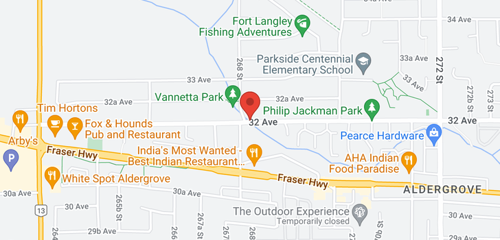 map of 26831 32ND AVENUE